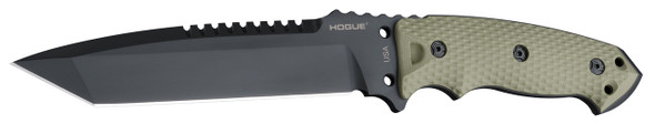 Hogue 35108 EX-F01 Fixed Blade Knife 7" Tanto Plain/Serrated Edge OD