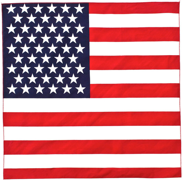 American Flag Bandana 12/Pack