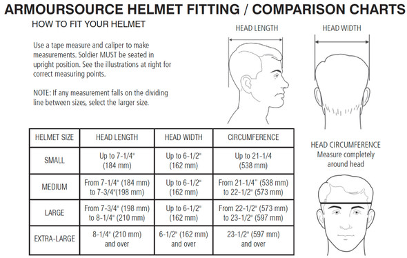 Armor Source Ultra Lightweight HIGH-CUT Ballistic Helmet w/BOA 4