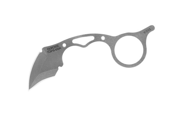 Tops QCK-01 Quickie Karambit Fixed Blade Knife 1.63" Plain Edge