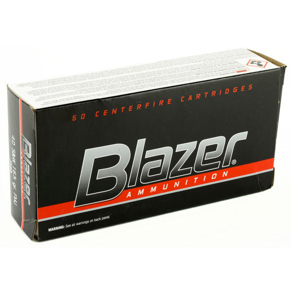 CCI Blazer .40 S&W 165gr FMJ Ammunition 50-Rounds