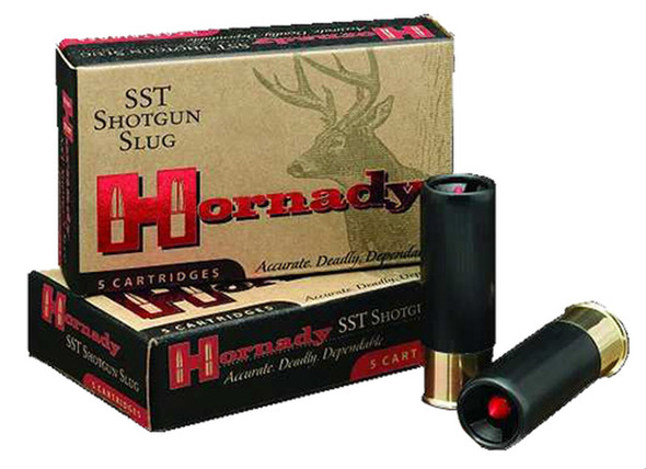 Hornady SST 12 Gauge 2.75" 300gr Slug Shot Ammunition 5-Rounds