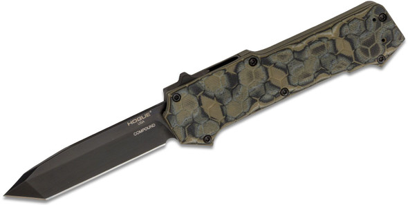 Hogue Compound OTF Auto Knife Tanto 3.5" Blade Green