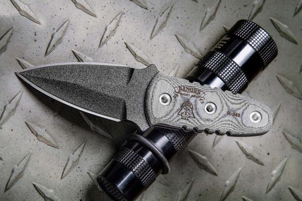 Tops Ranger Short-Stop Fixed Blade Knife 3.13" Spear Point Plain Edge