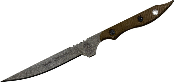 Tops Lions Toothpick Fixed Blade Knife 4" Plain Edge