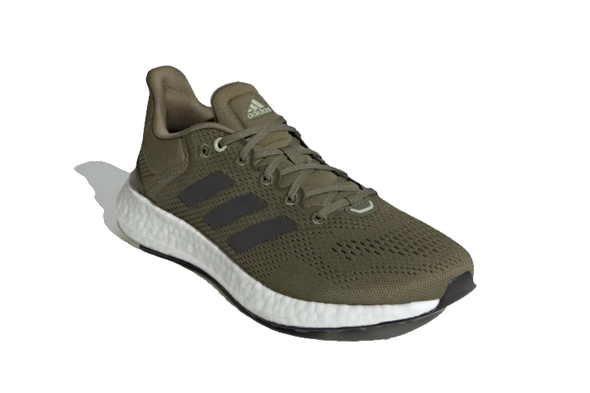 Adidas Pureboost 21 Shoes Focus Olive / Core Black / Halo Green