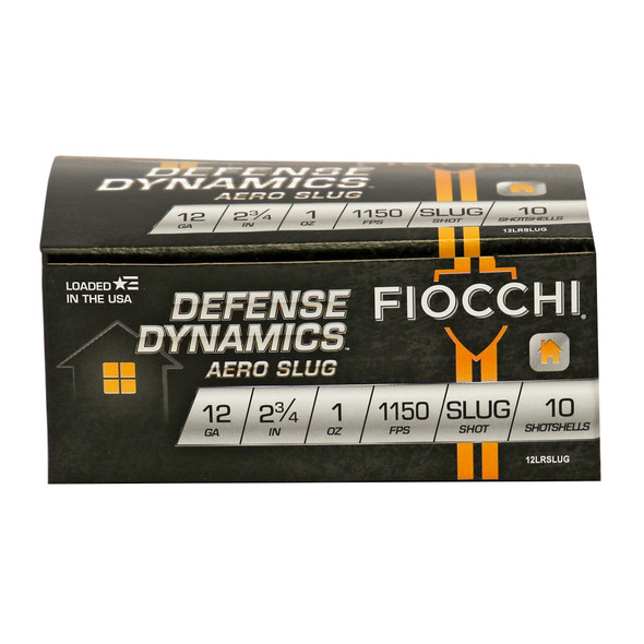 Fiocchi 12 Gauge 2-3/4" 1 oz Rifled Slug Ammunition 10rds