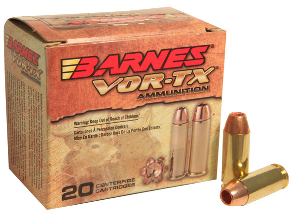 Barnes VOR-TX 10mm Auto 155gr XPB JHP Ammunition 20rds