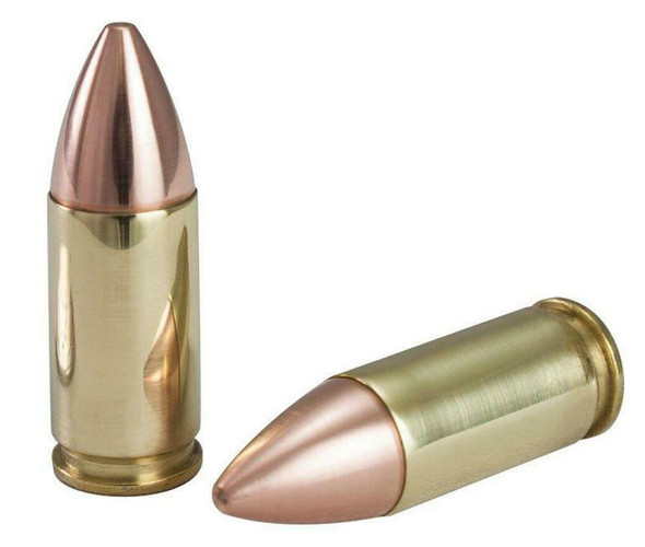 Fort Scott 9mm 125gr TUI Tumble Upon Impact Solid Copper Spun Ammunition 20rds