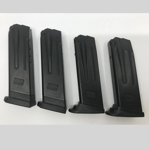 Open Box Lot Of 4 Pcs H&K P30/VP9 & P2000/USP9C 10 Round