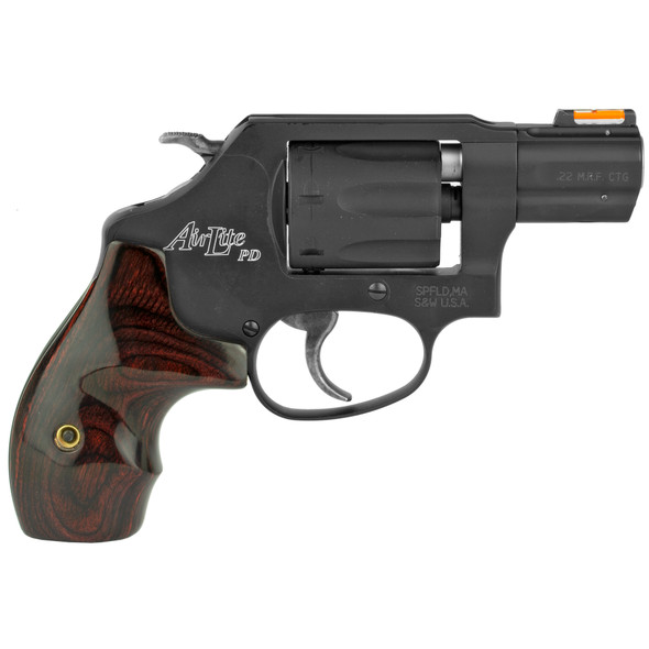 Smith & Wesson 160228 Model 351PD .22 WMR 1.88" Revolver, 7-Round, HiViz Fiber Optic Sight