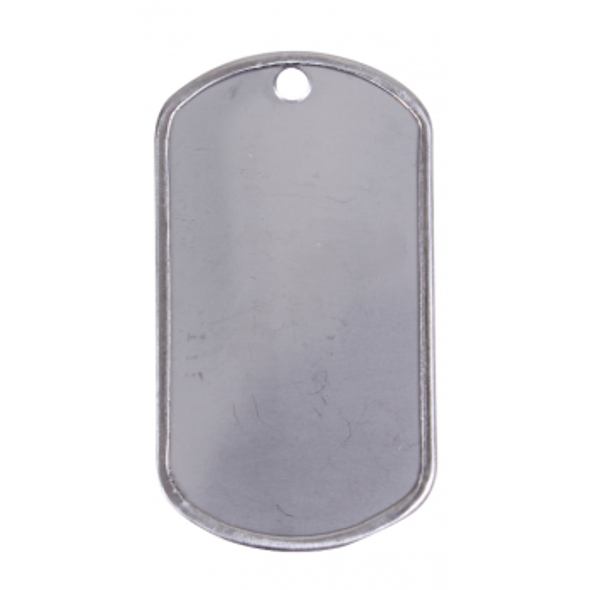 Rothco G.I. Type Dog Tag - Silver