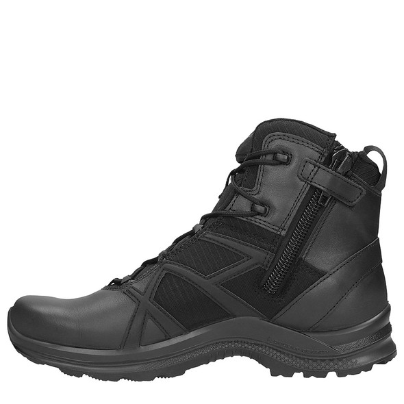 Haix 330113 Black Eagle Athletic 2.1 T Mid Side Zip Boots