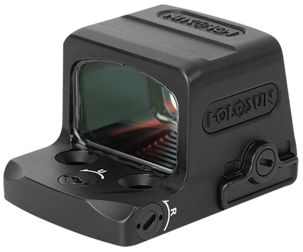 The EPS Carry-RD-2 is an enclosed handgun sight designed for narrower, subcompact handguns. EPS Carry-RD-2 features an aspheric lens for a perfectly clear sight picture and has an ultra-low dot height for compatibility with most factory iron sights. EPS Carry-RD-2 is made of 7075 aluminum, includes a built-in rear notch sight, and utilizes Holosun’s popular K footprint. An RMSc-to-K footprint adapter plate is included for maximum compatibility.

EPS Carry-RD-2 has Holosun’s 650nm Red Super LED with a 2MOA dot and uses a 1620 battery which provides up to 50k hour battery life, and Shake Awake technology. EPS Carry-RD-2 is compatible with popular subcompact pistols including G43 MOS, G48 MOS, Hellcat, P365 X/XL, and more.
