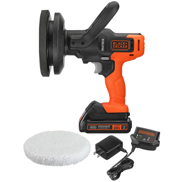 BLACK+DECKER Matrix™ 20V MAX* Buffer Kit with Battery and Charger Included