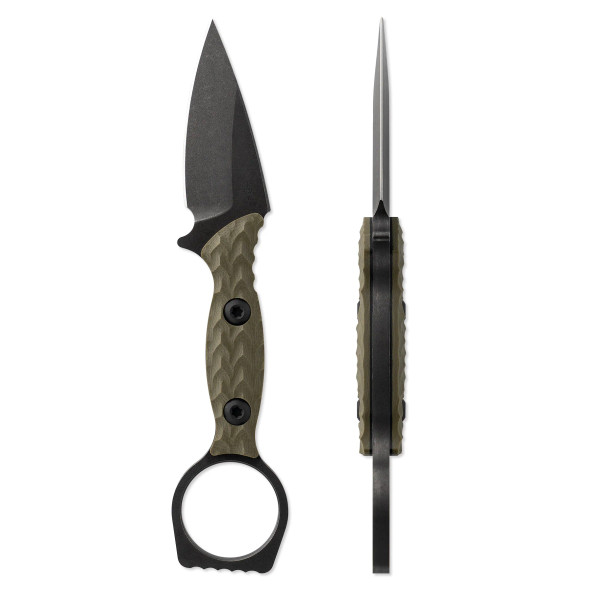Toor Viper Covert Green 2.62" Fixed Blade Knife
