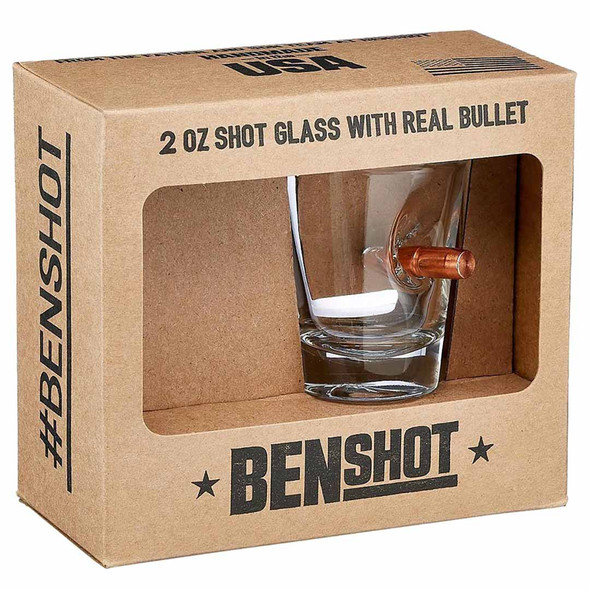Benshot Patriotic 2oz Shot Glass