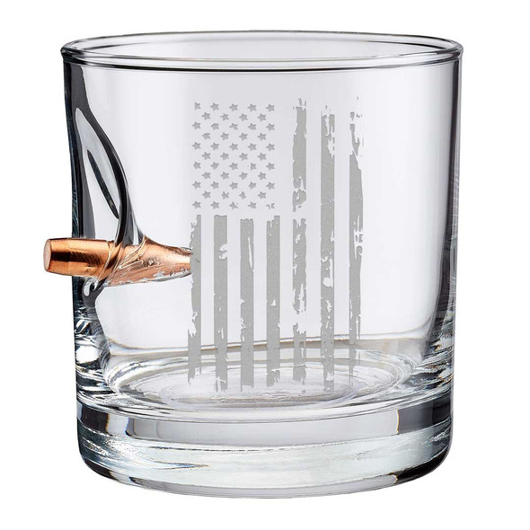 Benshot Patriotic 11oz Rocks Glass