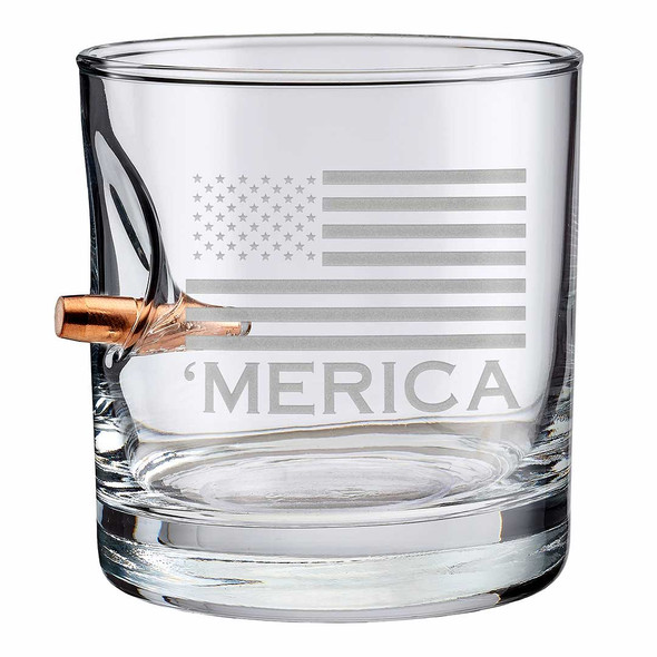 Benshot 'Merica 11oz Rocks Glass