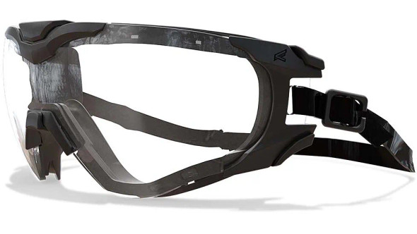Edge Eyewear Super 64 Ballistic Safety Glasses Clear  Vapor Shield Lens / TPR Gasket