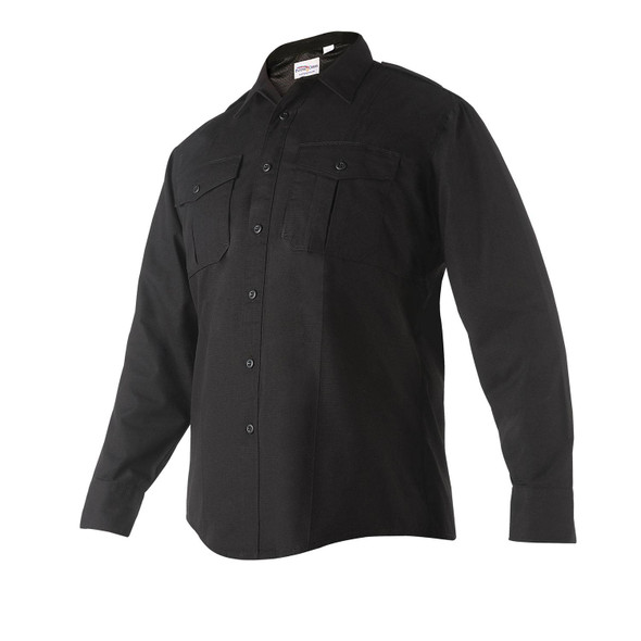 Flying Cross Men's Cross Fx Class B Long Sleeve Duty Shirt Black