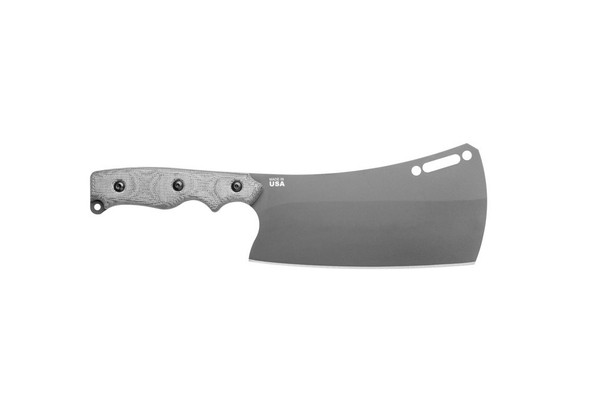 Tops El Chappo Cleaver Fixed Blade Knife 6" Plain Edge
