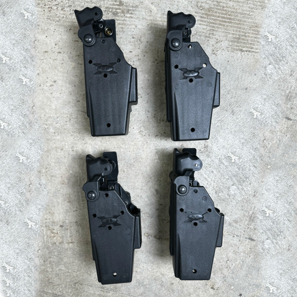 Lot of 4pc Taser X26 Holster w/Belt Attachment , Police Trade