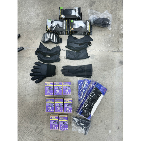 Lot of 25pc Assorted Tactical Duty Gear, Police Trade  