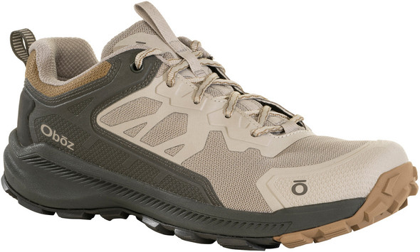 Featuring the lightest, softest, and most responsive midsole ever in an Oboz shoe, the Katabatic Low is built for moving fast on the hiking trail. The EVA midsole provides a smooth ride and good transition while the outsole’s multi-directional lug pattern provides exceptional grip and superior acceleration and braking.