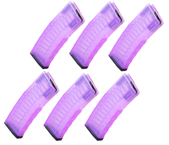 Amend2  5.56mm Magazine 30-Rounds Translucent PINK 6/Pack