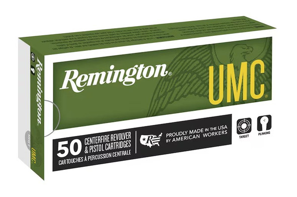 Remington UMC 10mm Auto 180gr FMJ Ammunition 50-Rounds