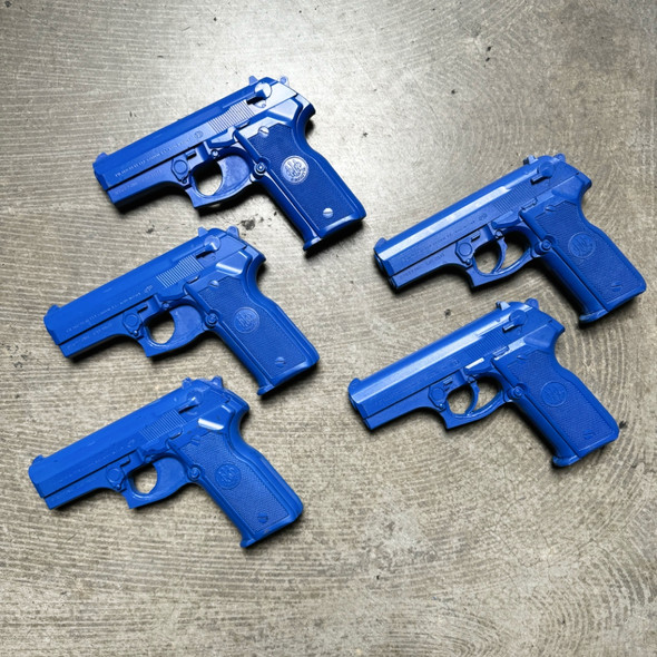 Lot of 5pc Beretta Cougar .357 sig Blue Gun, Never Issued 