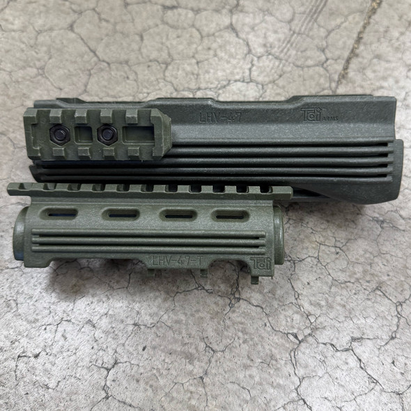Lot of 3 pcs, TDI Arms AK-47 2pc Set 4 Rail, New Old Stock