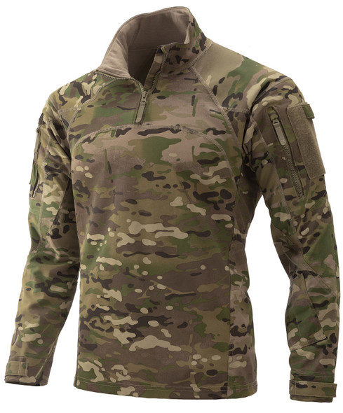 Massif FR Advanced Quarter Zip Combat Shirt OCP On Sale - Best