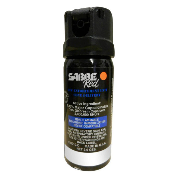 Sabre Red MK-3 2oz Cone, Police Trade, Never Issued