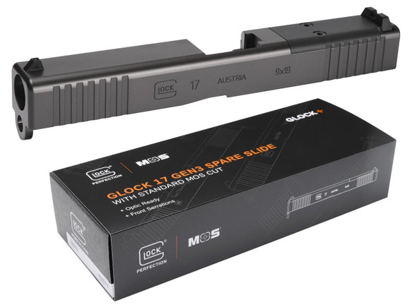 Glock GEN3 MOS Cut Optic Ready Spare Slides Front Serrations