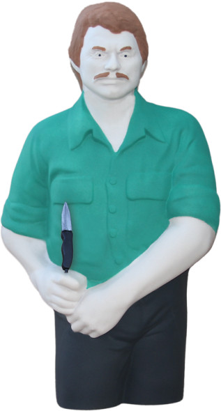 Dummies Unlimited SWAT Target, "Moe" (Male Non-Reactionary)