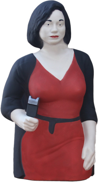 Dummies Unlimited SWAT Target, "Molly" (Female Non-Reactionary)
