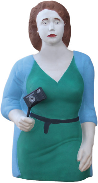 Dummies Unlimited SWAT Target, "Sylvia" (Female Non-Reactionary)