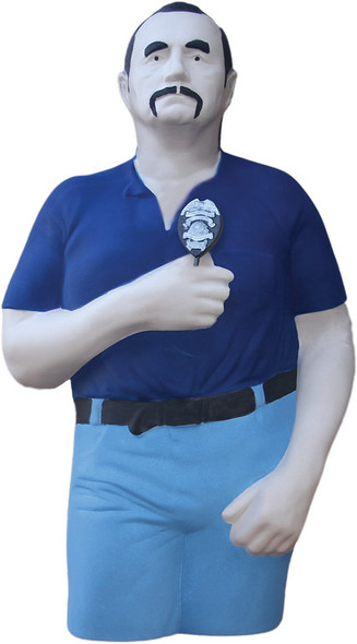 Dummies Unlimited SWAT Target, "Ross" (Male Reactionary)