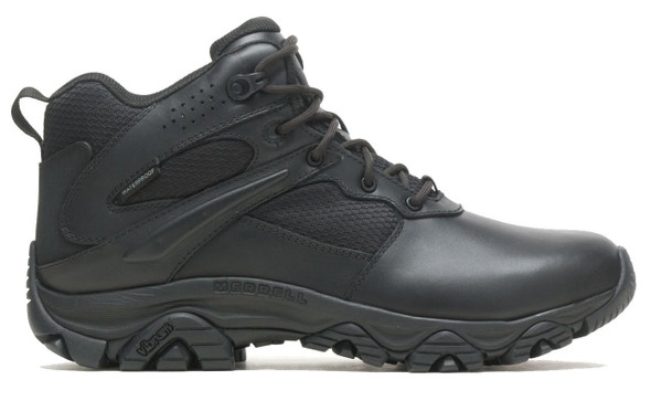 Merrell Men's Moab 3 Mid Tactical Response Waterproof Black Boot