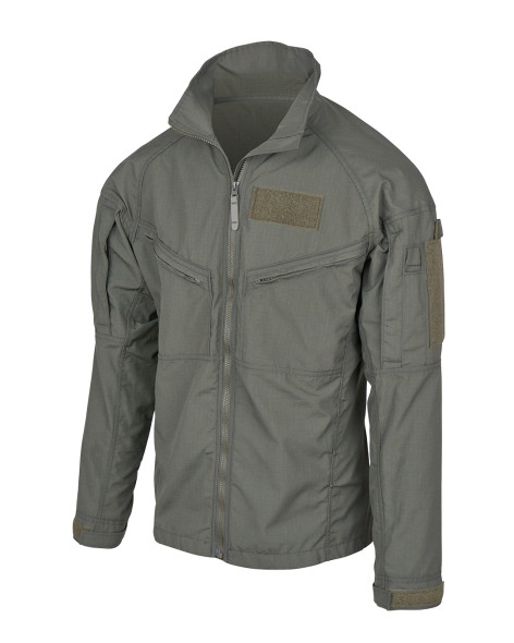 Massif Elements Sage Green Jacket NAVAIR with Battleshield X FR On