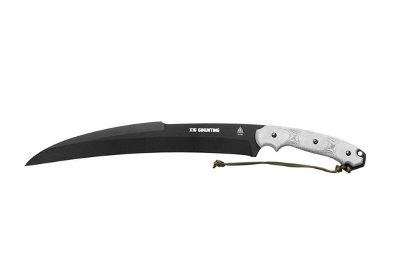 Tops X16 Ginunting Fixed Blade Machete 15.75" Plain Edge