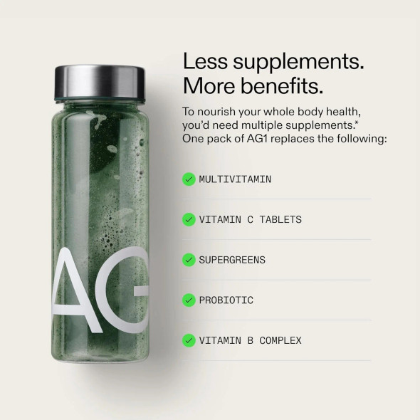AG1 Greens Gut Health Refill Pouch