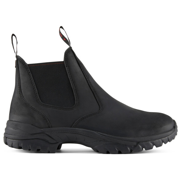 Vanish Vintage Crazy Horse Chelsea Black Boots Vanish Vintage Crazy Horse Chelsea Black Boots