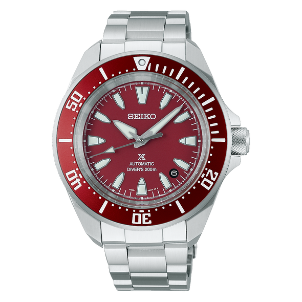 Seiko SRPL11 Prospex Samurai Automatic Stainless Steel Diver 200m Water‑Resistant 41.7 mm