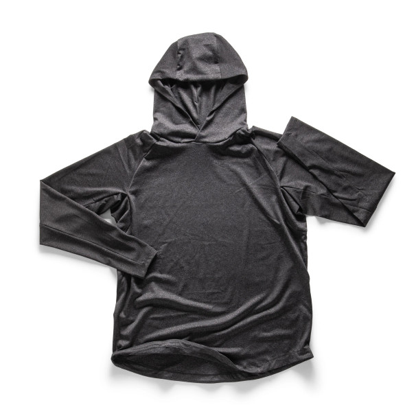 13th Heaven Clothing Black Heather Performa Long Sleeve