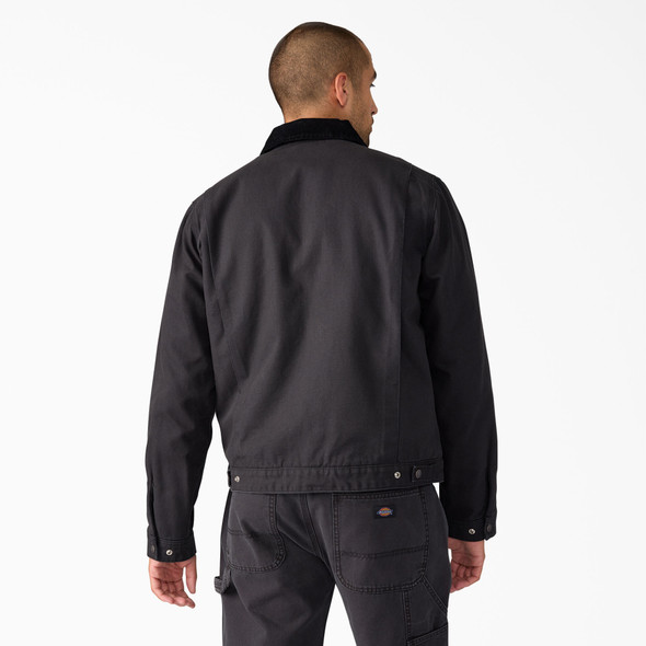 Dickies Men's Black 758 Blanket Lined Duck Jacket