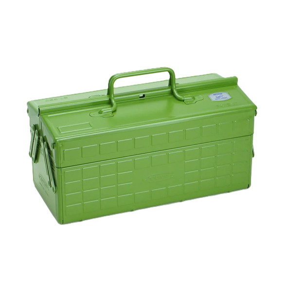 Toyo ST-350 Japanese Tea Green Steel Cantilever Toolbox Toyo ST-350 Japanese Tea Green Steel Cantilever Toolbox