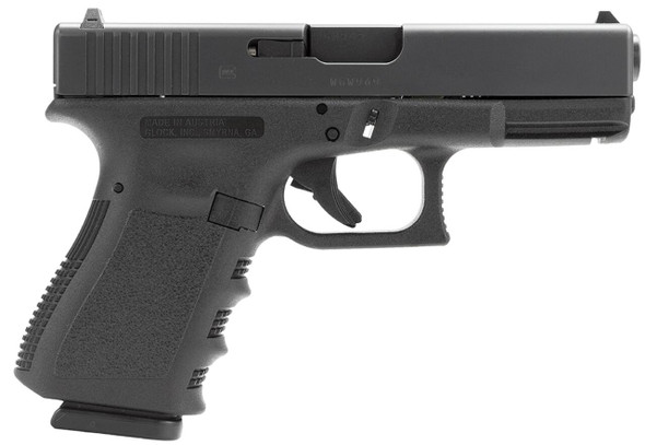 Glock 19 9mm Pistol w/ Night Sights & 2, 10rd Mags, *CA Compliant